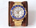 VR Factory Rolex Yacht-Master ii Gold Replica Watches 44mm